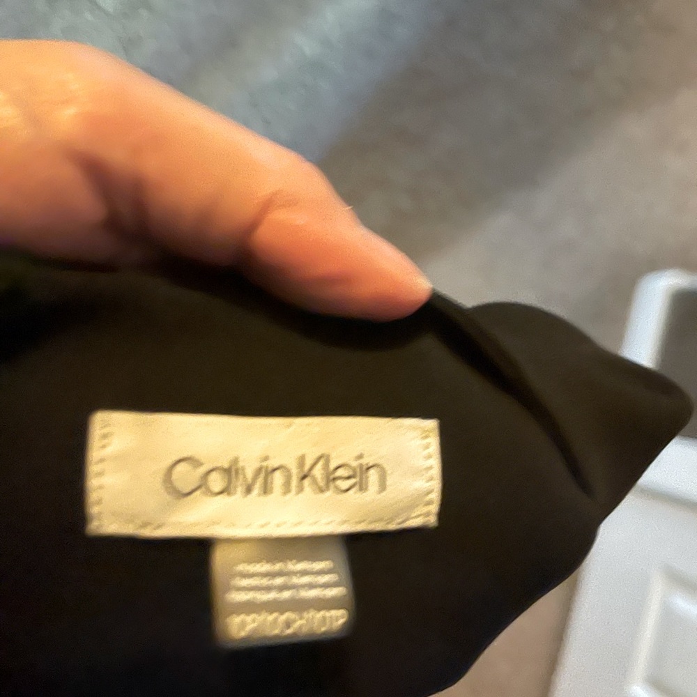 Calvin Klein little black dress. Worn twice. Amazon lusting for comparison